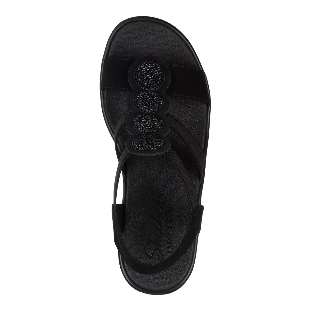 Skechers Cali Rumble On Camp Glam Women's Wedge Sandals 4 Skechers Cali Rumble On Camp Glam Women's Wedge Sandals - Image 4