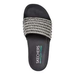 Skechers Cali® Pop Ups Rocker Glam Women's Slide Sandals -Chic Shoe Store 5627396 ALT4