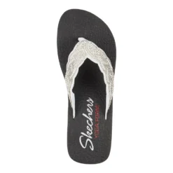 Skechers Cali Vinyasa Happy Pearl Women's Wedge Sandals 9 Skechers Cali Vinyasa Happy Pearl Women's Wedge Sandals -Chic Shoe Store 5661263 ALT4