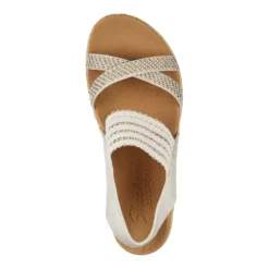 Skechers Beverlee Fancy Sips Women's Wedge Sandals 9 Skechers Beverlee Fancy Sips Women's Wedge Sandals -Chic Shoe Store 5661270 ALT4