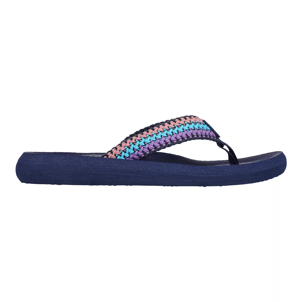 Skechers® Cali Relaxed Fit® Asana Bloom Crush Women's Thong Sandals 2 Skechers® Cali Relaxed Fit® Asana Bloom Crush Women's Thong Sandals - Image 2