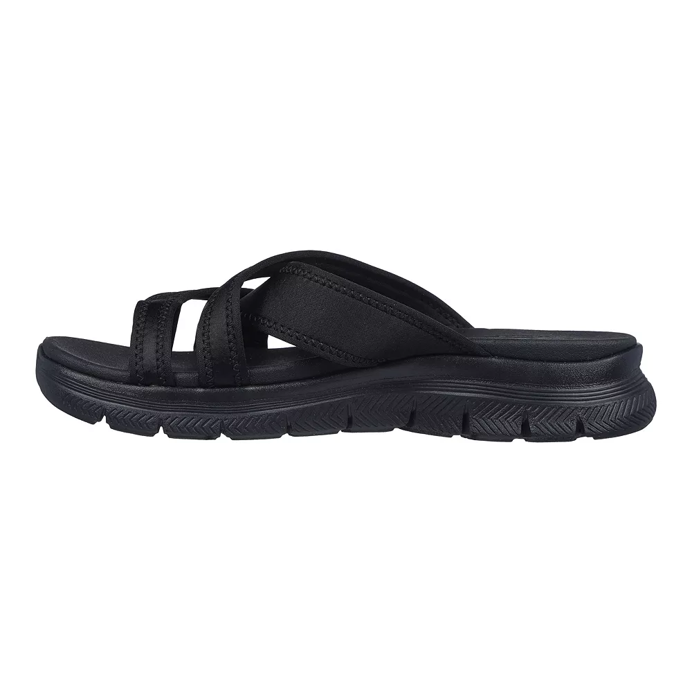Skechers Flex Appeal 4.0 Start Up 3.0 Women's Strappy Slide Sandals 3 Skechers Flex Appeal 4.0 Start Up 3.0 Women's Strappy Slide Sandals - Image 3