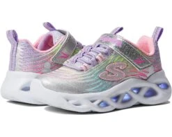 SKECHERS KIDS Sport Lighted - Twisty Brights - Mystical Bliss 302321L (Little Kid/Big Kid)