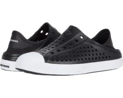 SKECHERS KIDS Foamies Guzman Steps - Aqua Surge (Little Kid/Big Kid)