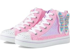 SKECHERS KIDS Flip Kicks - Twi-Lites 2.0 Butterfly Shine 314554L (Little Kid/Big Kid)