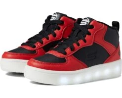 SKECHERS KIDS Sport Lighted - Sport Court 92 400621L (Little Kid/Big Kid)