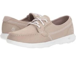 SKECHERS Women's Go Walk Lite-Eclipse Boat Shoe
