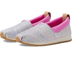 TOMS Kids Alpargata Resident Twill Glimmer (Little Kid/Big Kid)